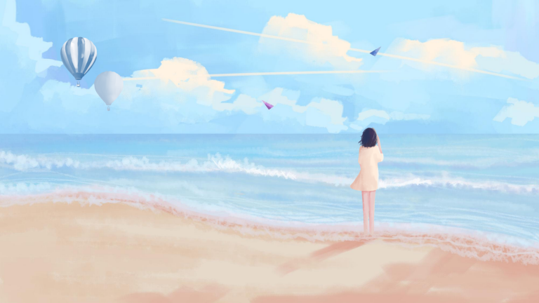 水彩海边沙滩女孩_04.png